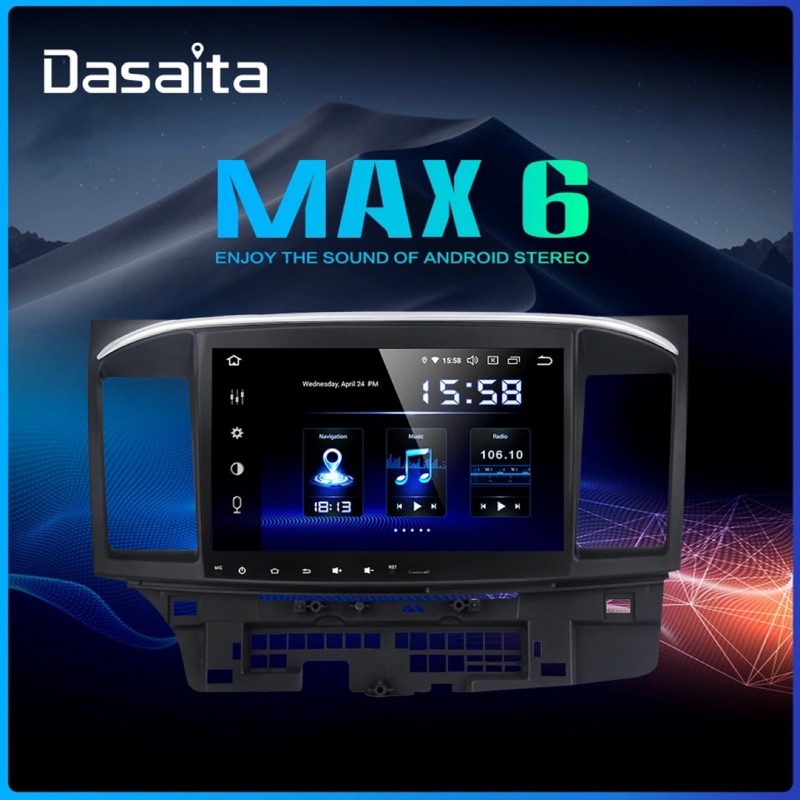 Dasaita 三菱 Fortis Lancer PX6 安卓 9.0 4G+64 DSP+HDMI