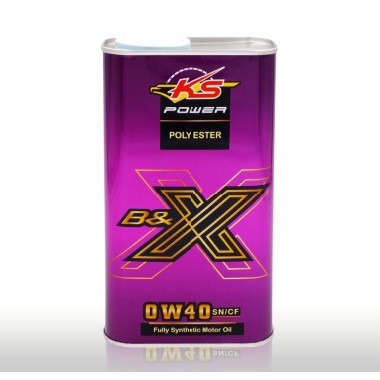 車之居 KS POWER B&amp;X系列 0W-40 SN Plus 酯類全合成機油 API認證 0W40 酯類