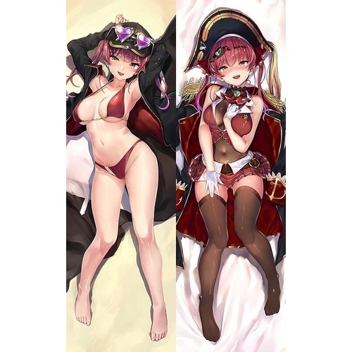 羊班長抱枕 Hololive 虛擬YouTuber Vtuber 寶鐘瑪琳 宝鐘マリン 船長 動漫周邊等身抱枕套
