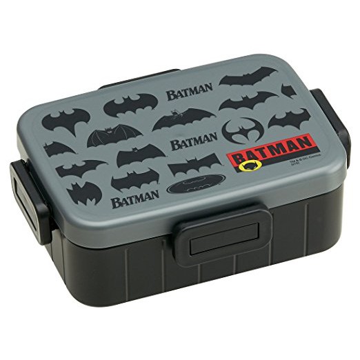 日本製 DC 蝙蝠俠 Logo 兒童 便當盒