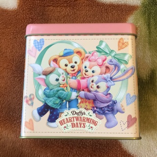 東京迪士尼達菲家族糖果鐵罐