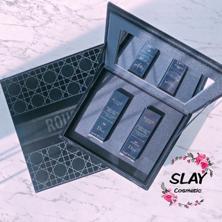 🌸SLAY🌸DIOR迪奧聖誕🎄花漾香氛禮盒 護唇禮盒三件組 迪奧藍星高訂絲絨禮盒 2入 4入 迪奧唇膏 DIOR唇膏