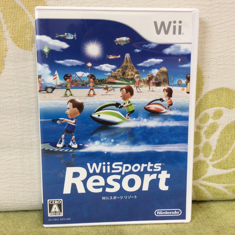 Wii 日版 運動 度假勝地 WiiSports Resort WiiU主機也能玩