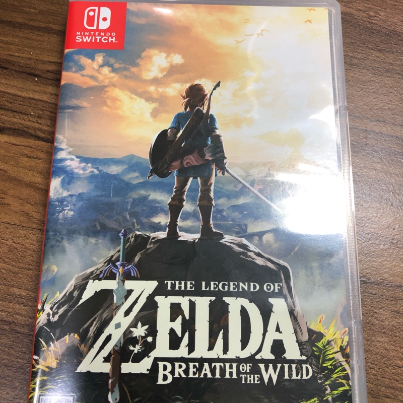 ［二手］薩爾達傳說繁體中文 荒野之息 曠野之息 BOTW  NS NINTENDO SWITCH