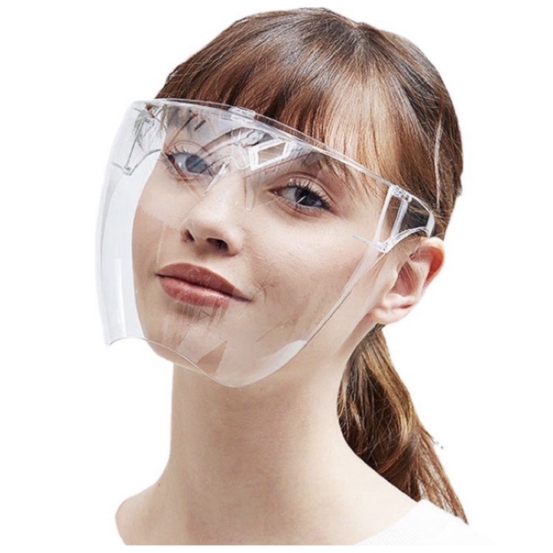 防疫面罩 護目鏡 防霧面罩 防護罩 防護面罩 太空面罩 防飛沫 透明面罩 更勝口罩 可戴眼鏡 面罩（附贈小物）