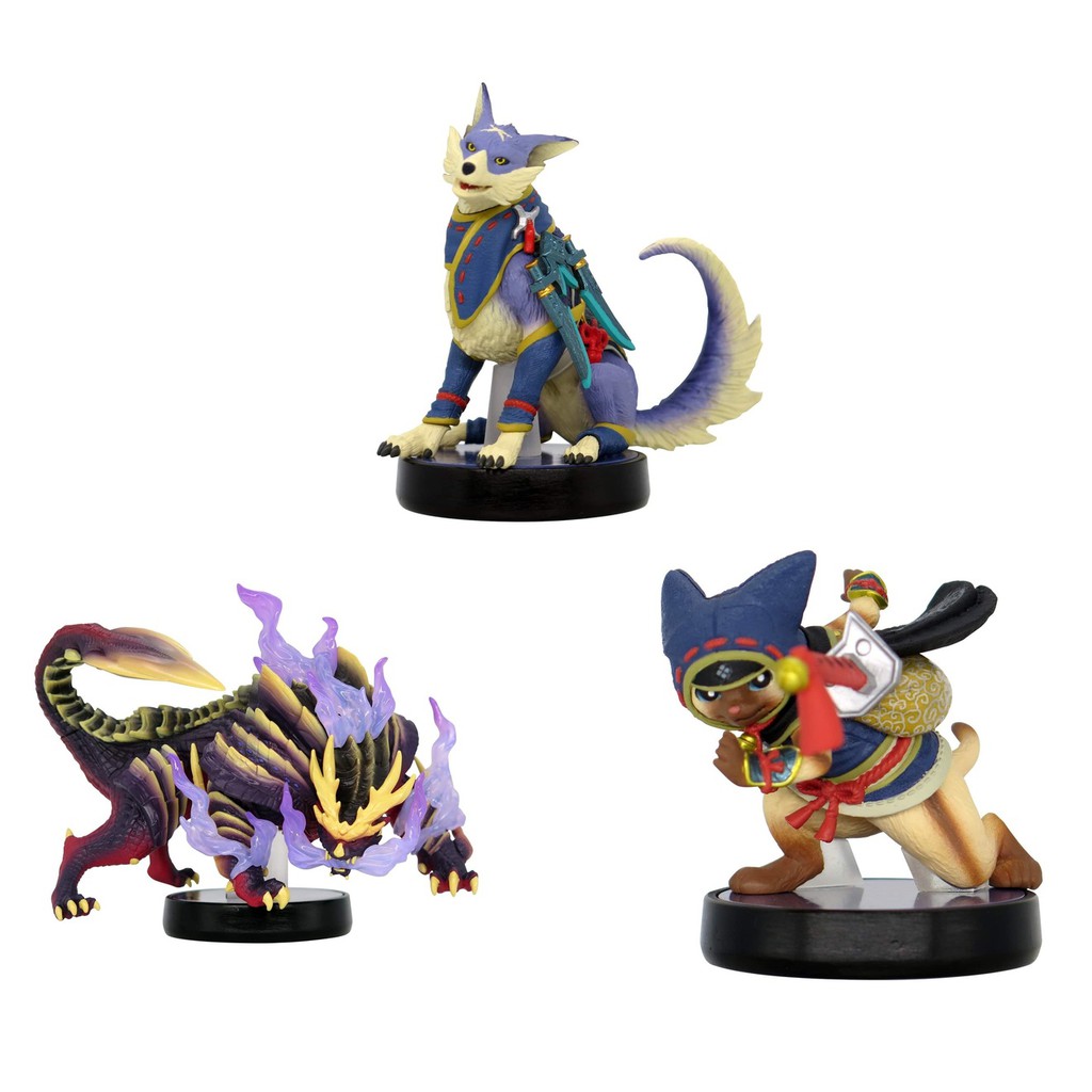 Switch 魔物獵人 崛起 近距離無線連線 NFC amiibo 怨虎龍 隨從艾路 隨從加爾克【魔力電玩】