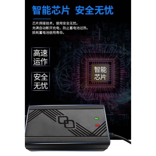 全新。鉛酸。鋰鐵。鋰電電池。電動車電瓶充電器 48V 12AH 品字。通用 智慧脈衝 雙重定時 .高雄鳳山