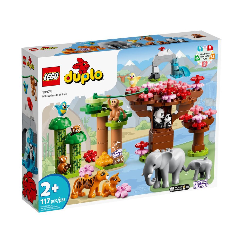 TB玩盒 LEGO 10974 Duplo-亞洲野生動物