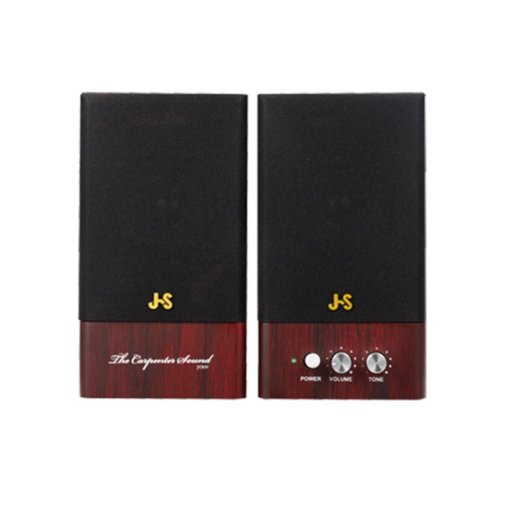 JS淇譽電子 木匠之音 2.0聲道二件式多媒體喇叭(JY2039) 廠商直送