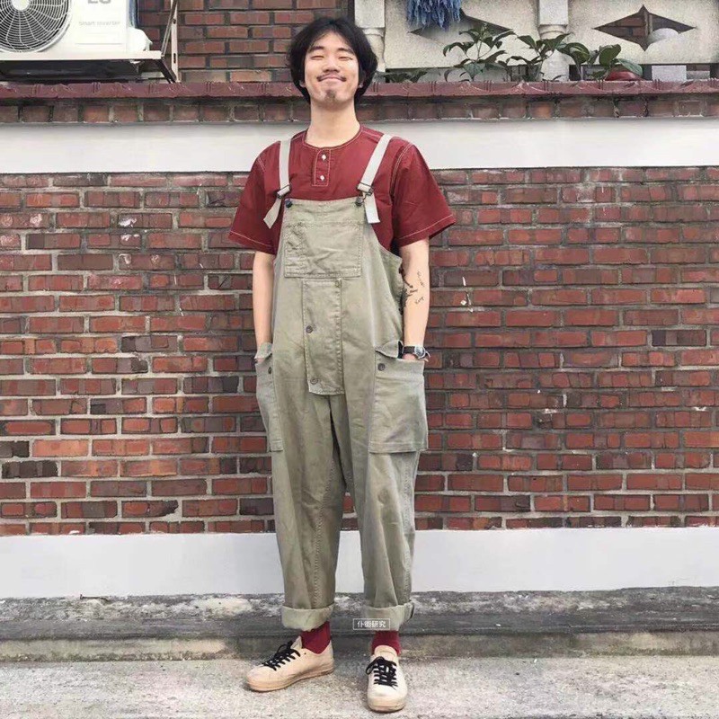 Nigel Cabourn NAVAL DUNGAREE SPLIT 48 | angeloawards.com