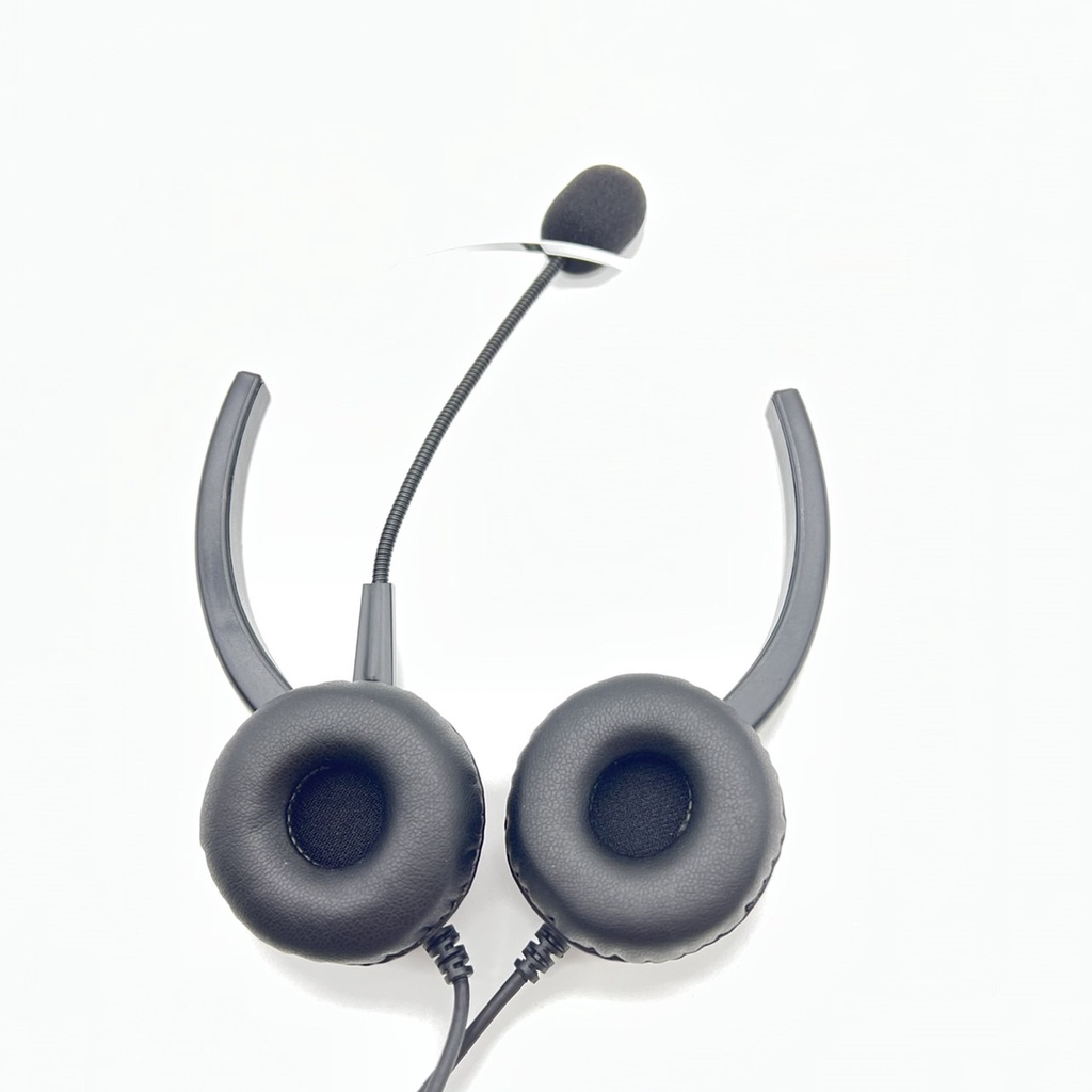 【仟晉資訊】雙耳耳機麥克風 含調音靜音 KX-TS880 國際牌Panasonic 長時間配戴設計