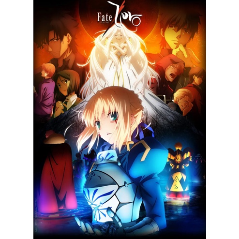 高清 台配國語 Fate Zero 1 2季全5片dvd光碟片命運 零話動漫 蝦皮購物