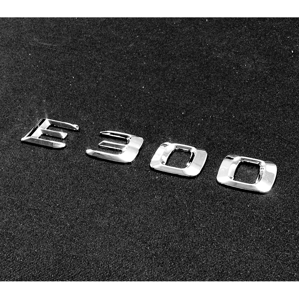 JR-佳睿精品 15-18 Benz E300 原廠型 鍍鉻 改裝 字體 字標 標誌 字標 後車廂字體 精品 W213