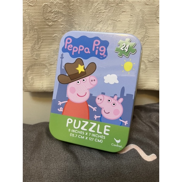 現貨❤️Costco 好市多 代購  佩佩豬Disney Puzzles 鐵盒 拼圖