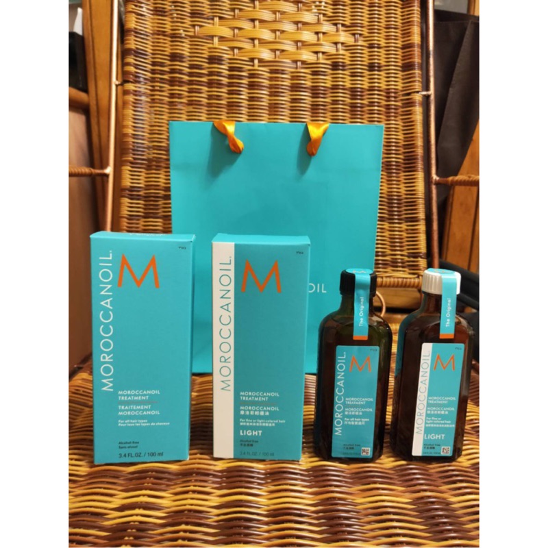 💕台灣公司貨Moroccanoil 摩洛哥優油 優油/輕優油 100ml+原廠紙袋