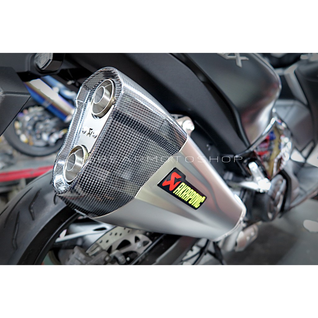 【貝爾摩托車精品店】Akrapovic 排氣管 TMAX530 17-19 全段 鈦尾段 碳纖維尾蓋 560 蠍子管