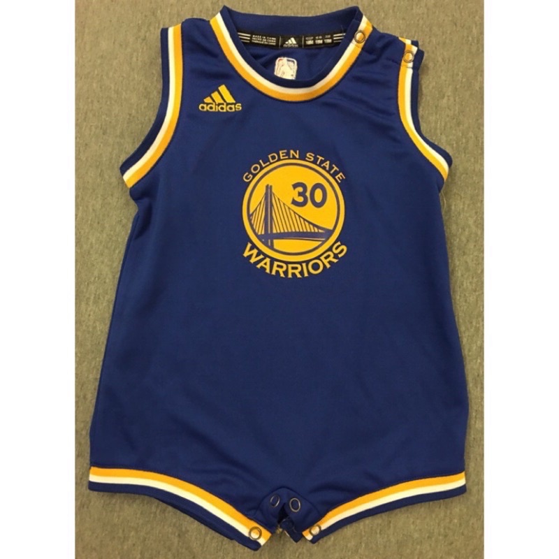 NBA 球衣 金州 勇士隊 Golden State 30號 科瑞 Curry 愛迪達 Adidas 包屁衣