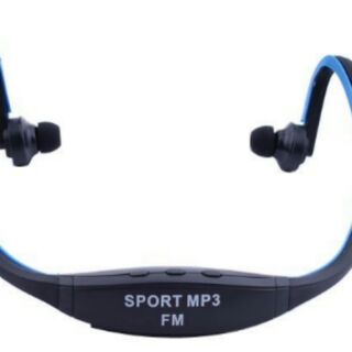 耳塞式 耳掛式 頭戴式 MP3 運動耳機 插卡式耳機 運動MP3  藍 黑 紅色