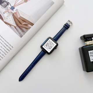 瘦身平紋 真皮錶帶 適用 Apple watch 10代 9 8 6 5 7 42mm 46mm 41mm 蘋果手錶帶