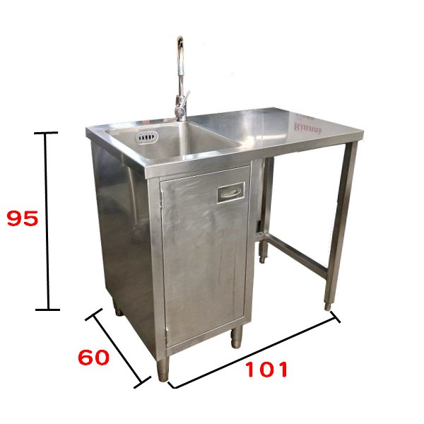 二手 304厚料不鏽鋼工作台 水槽 蝦皮購物