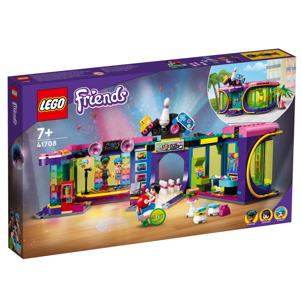 ||一直玩|| LEGO 41708 Roller Disco Arcade (Friends)