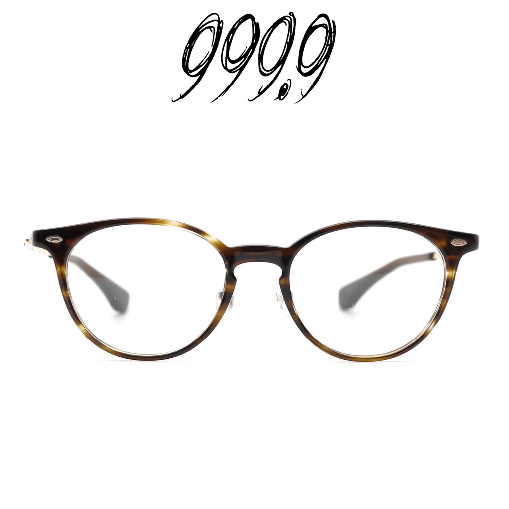 日本 999.9 Four Nines 眼鏡 NPM-130 8101 (琥珀/金) 日本手工 鏡框【原作眼鏡】