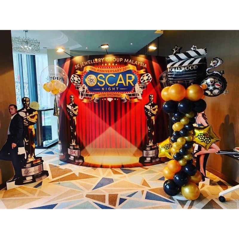 材料diy 尾牙電影風奧斯卡主題佈置材料 蝦皮購物