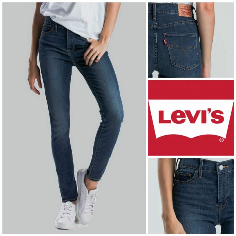 🔥正版Levi's women  311/312/314/721jeans#女子超彈力塑型緊身修身直筒丹寧牛仔褲😎