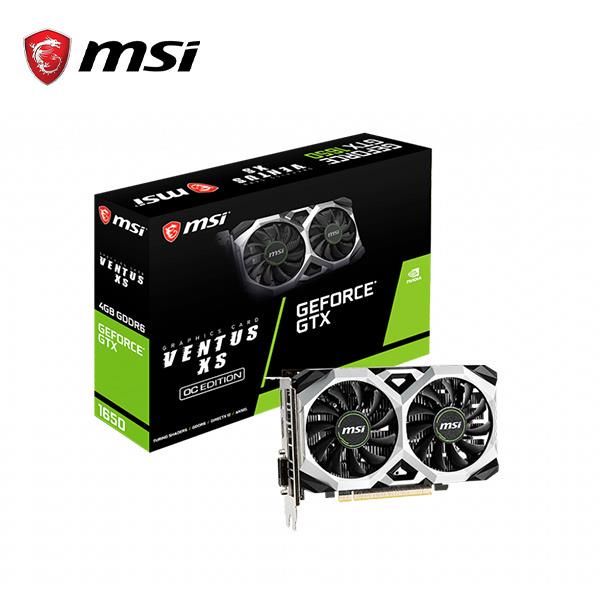 【限時限量】微星MSI GTX 1650 D6 VENTUS XS OC 4G PCI-E NVIDIA 顯示卡