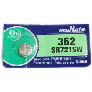 Murata 水銀電池SR721SW 362 SONY 鈕扣電池 手錶電池【GQ268】