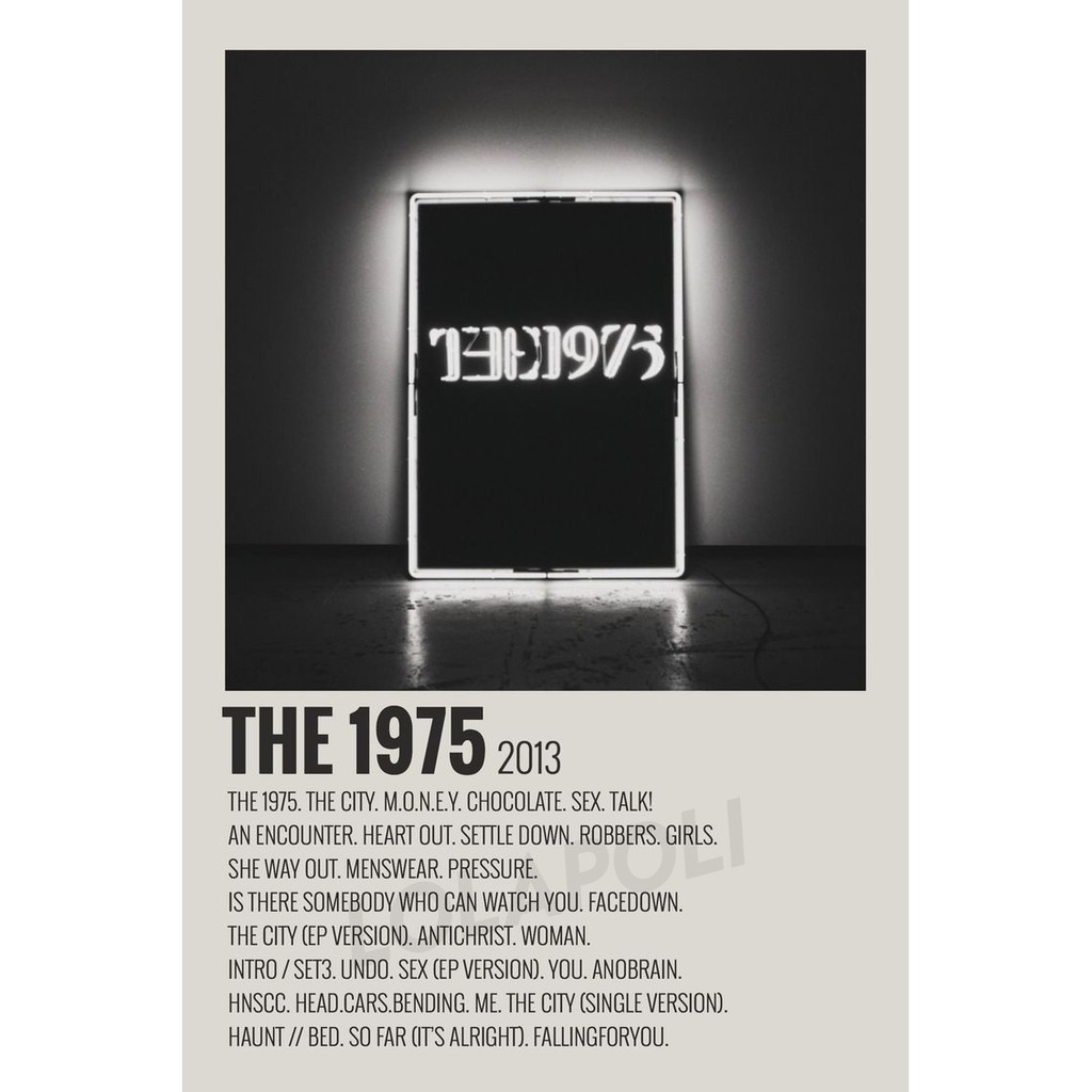 海報封面專輯 The 1975 The 1975