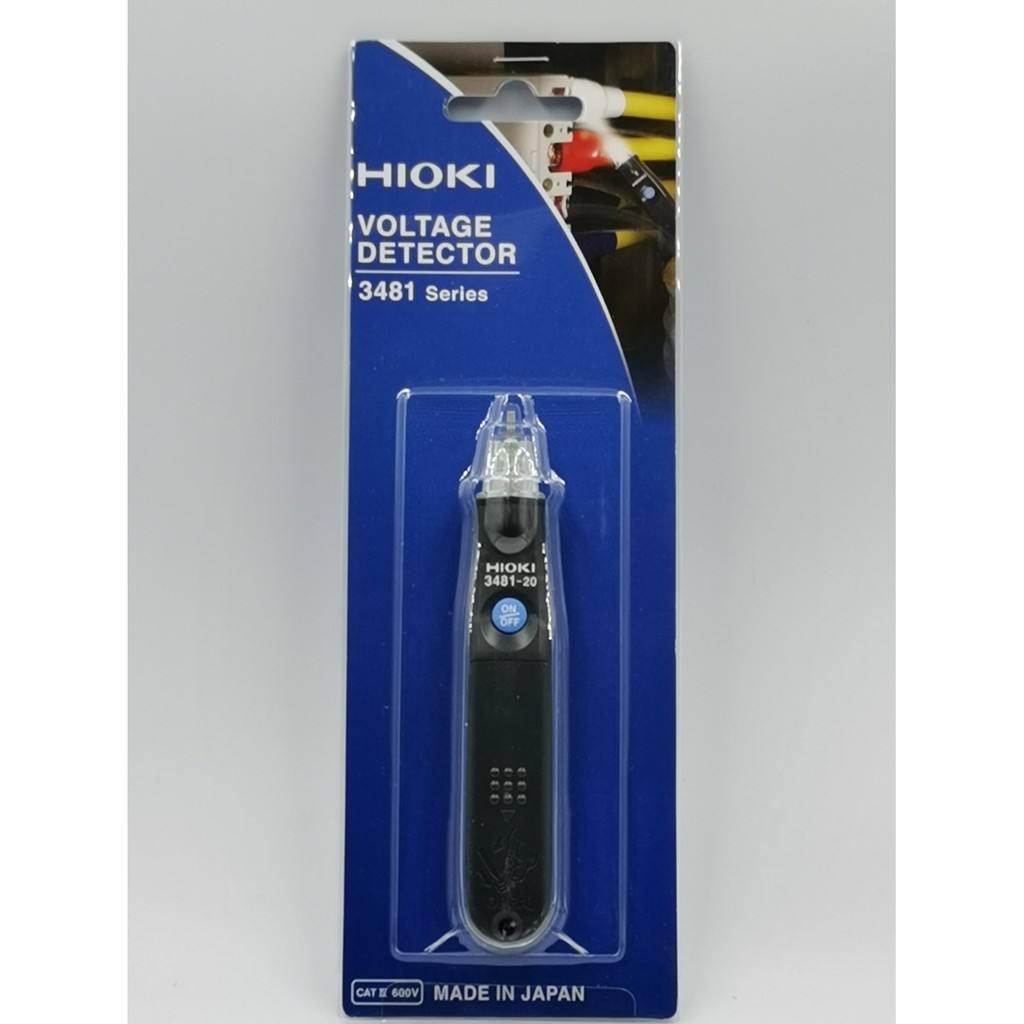 "台南工具好事多" 公司貨 日本製 HIOKI 3481-20 LED檢測燈頭 感應安全驗電筆 (可測600V)