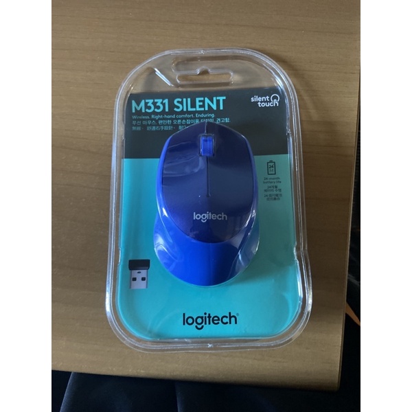 Logitech 羅技 M331 SILENT PLUS無線靜音滑鼠 靜音滑鼠 無線