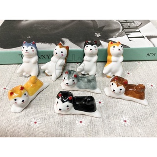 ║臺韓骨瓷餐具批發║ 狗狗多顏色 筷架 ~~~隨機出貨~~可愛造型 陶瓷筷架 裝飾 擺盤 筷嫁 祝福筷子