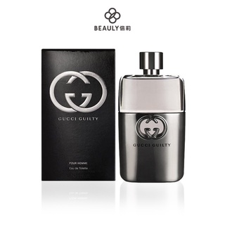 GUCCI Guilty pour Homme 罪愛男性淡香水 50ml/90ml《BEAULY倍莉》男香 木質調香水