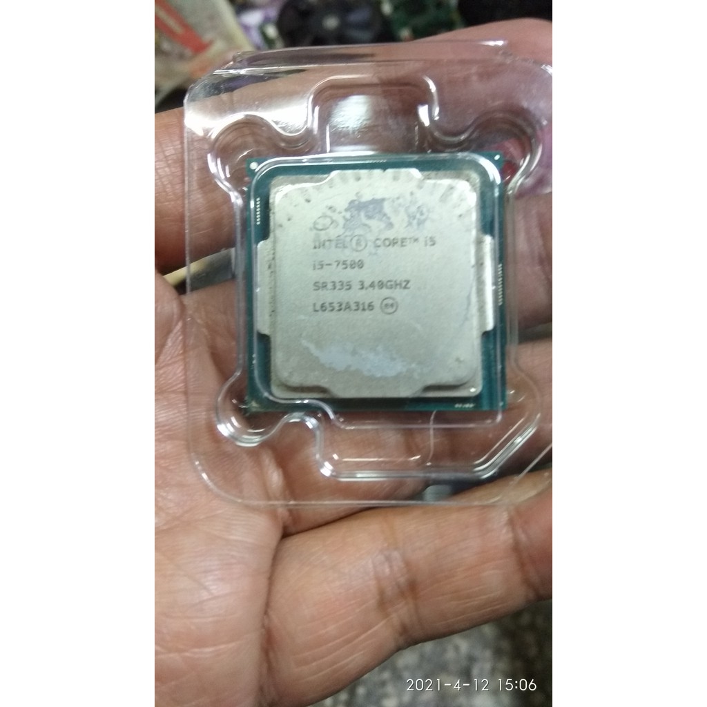 賣2手良品 Intel® Core™ i5-7500 處理器 6M 快取記憶體，最高 3.80 GHz