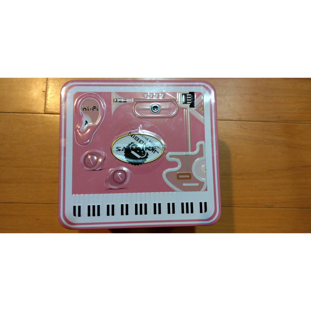 沙丁魚 F8 藍芽耳機 方盒玫瑰金沙丁魚 SARDiNE限量版 粉紅色方盒 無線耳機 玫瑰金