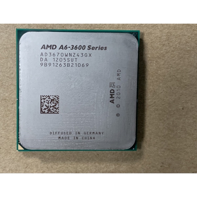 AMD A6-3600 cpu