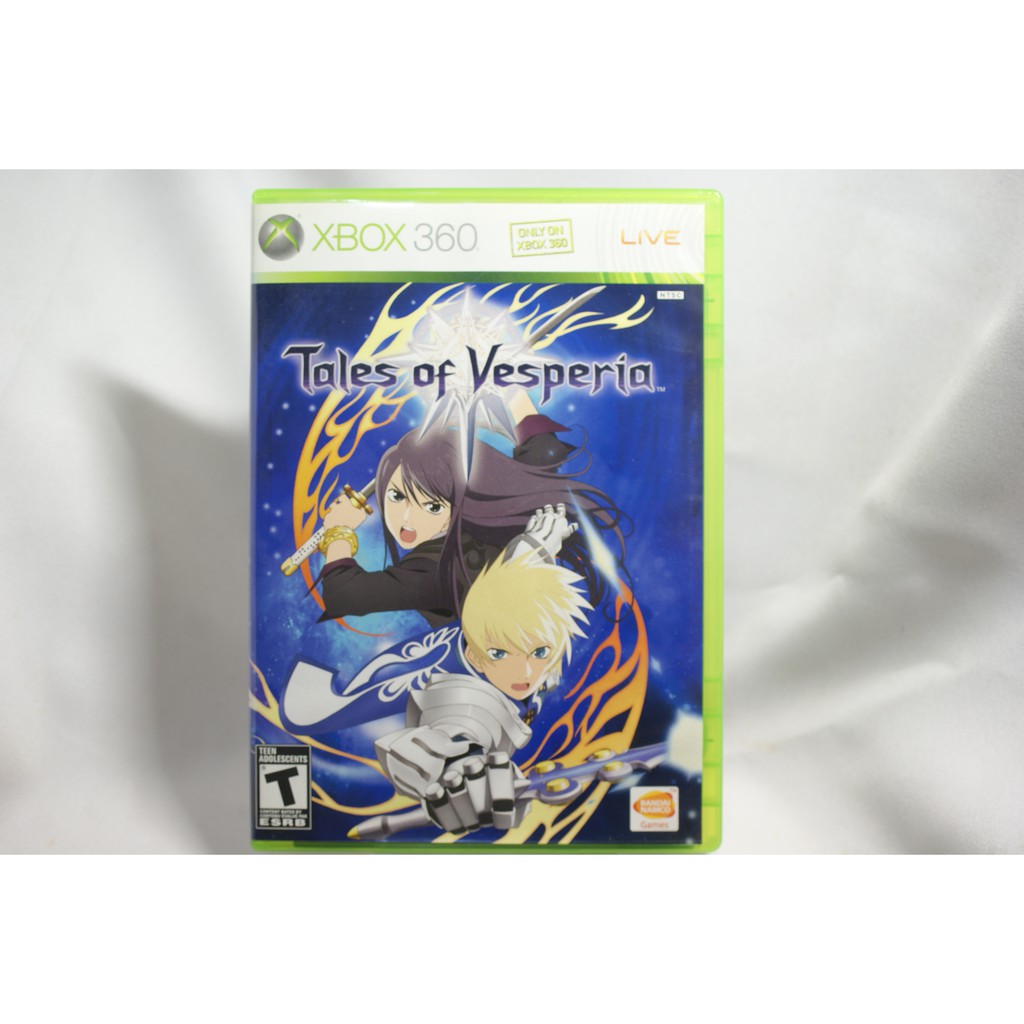 [耀西]二手 美版 XBOX 360 時空幻境 宵星傳奇 Tales of Vesperia 含稅附發票