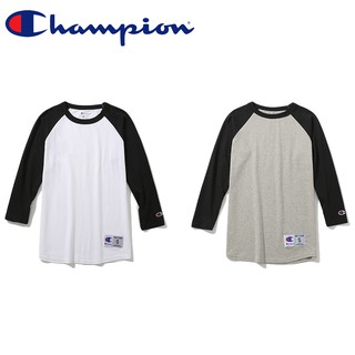 Champion T137 高磅數 七分袖素Tee 寬鬆衣服 短袖衣服 衣服 T恤 短T 素T 寬鬆短袖