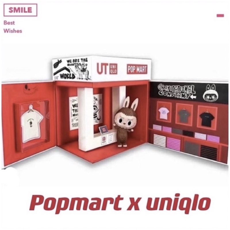 UNIQLO x 泡泡瑪特 聯名 Labubu popo mart 限定玩具禮盒