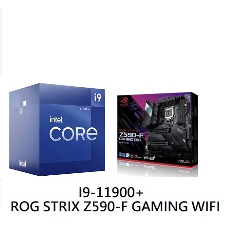 i9 11900 cpu +ROG STRIX Z590-F GAMING WIFI