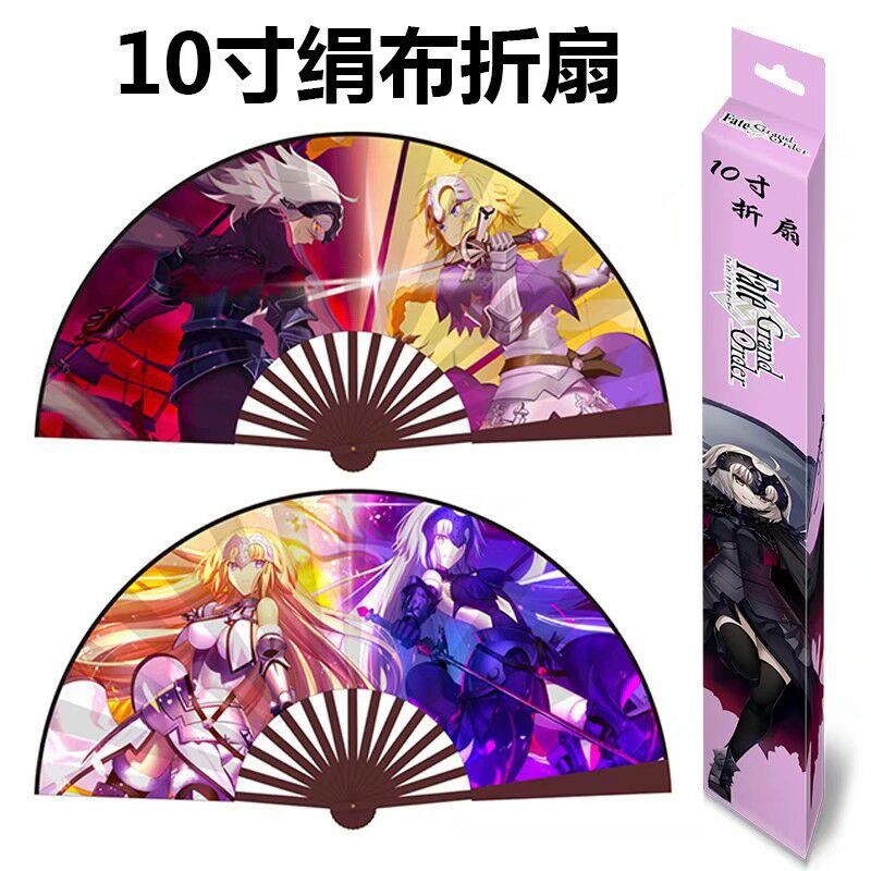 熱賣款 二次元動漫卡通折扇夏季清涼折扇德云社蹦迪銀魂食尸鬼陰陽師扇子 蝦皮購物