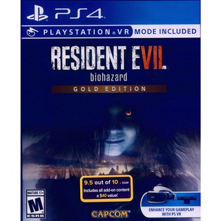 (全新現貨) PS4 惡靈古堡 7 黃金版 中文版 Resident Evil biohazard VR