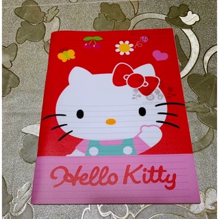 正版三麗鷗Hello Kitty膠皮筆記本