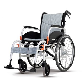 《可代辦、可議價》KARMA康揚鋁合金手動輪椅飛揚825 手把可後掀 腳踏可拆卸
