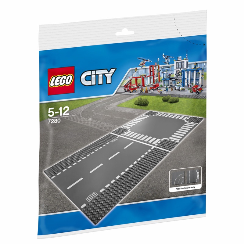 《拆賣》LEGO 樂高7280 32*32 底板 十字路口