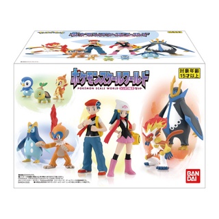 【LUNI 玩具雜貨】BANDAI 精靈寶可夢 SCALE WORLD 神奧地區 盒玩 整套6款入