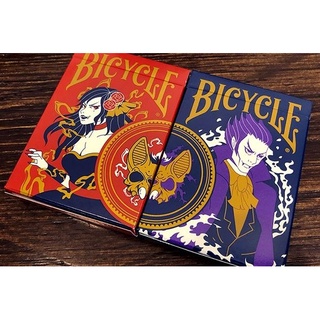 【USPCC 撲克】BICYCLE VAMPIRE BLOOD RED / DARKNESS BLUE 撲克牌