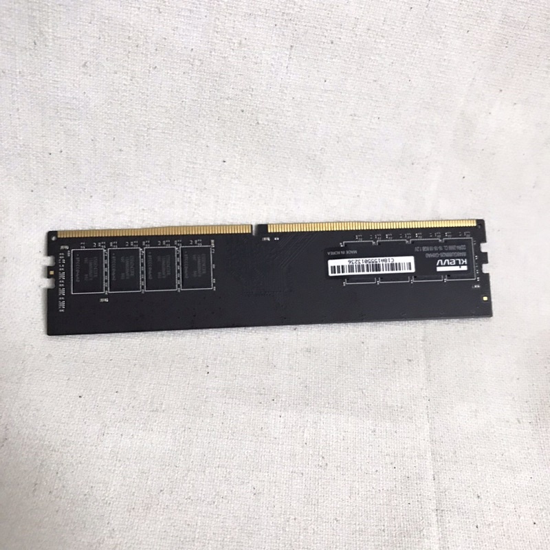 KLEVV科賦 DDR4 2666 8GB 原價屋 108 3/24購買